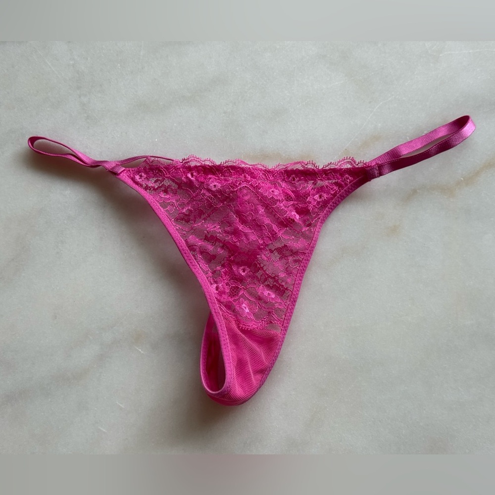 Agent Provocateur Pink Thong AP2 Small like new